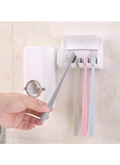 Aden Concept Toothpaste Squeezer 5pcs Toothbrush Holder  - Image 3