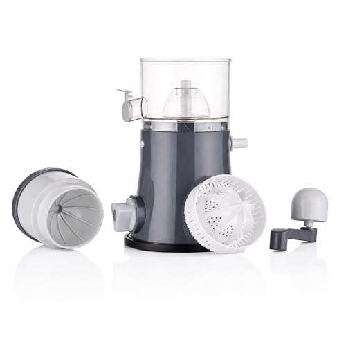RITU Rapid Portable Juicer Machine for Home | Manual Hand Juicer for Fruits & Vegetables | Handle & Vacuum Locking System | Easy to Use | Shake & Fruit Juicer for All Fruits | Compact & Durable Design - Image 3