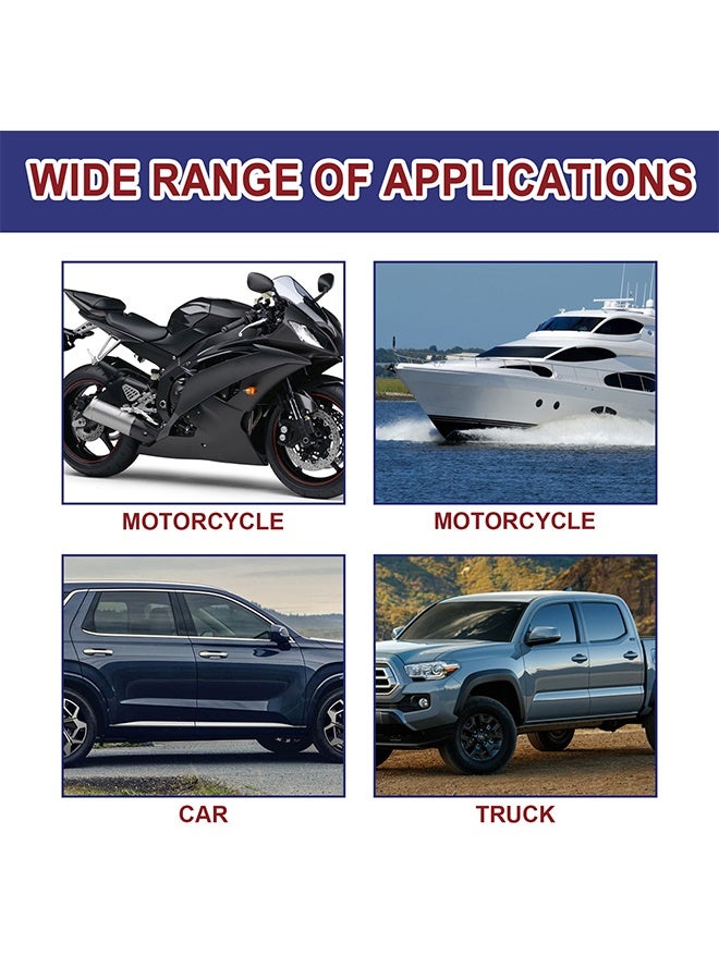 RAYHONG Spray Coating Agent Antifouling Waterproof - High Protection Nano coating, anti-fouling, Enhanced gloss, 3 in 1 High Protection Quick Automotive Coating spray, towels and sponges (120ML) - Image 3