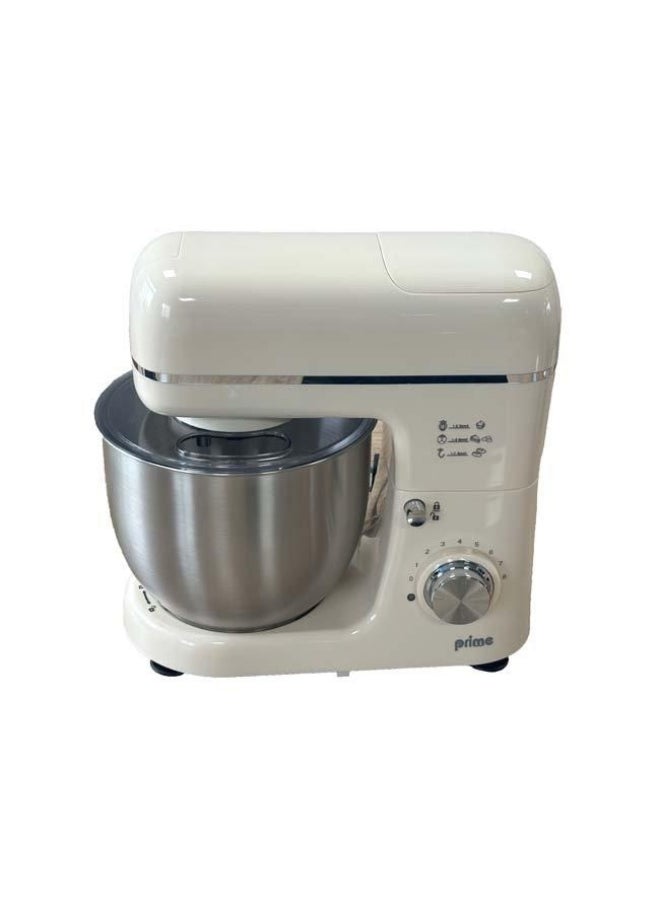 Prime Kitchen Machine 5L Stainless Steel Bowl 1300W Beige  - Image 3