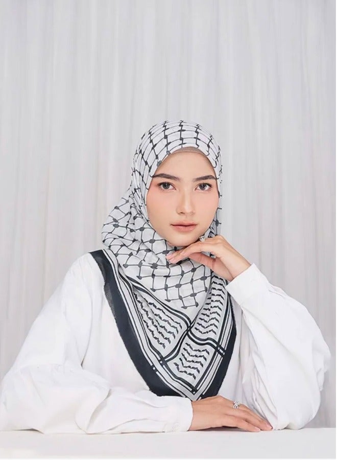 Fashion Hijab Scarf Headwrap Muslim Headscarf for Women  - Image 1