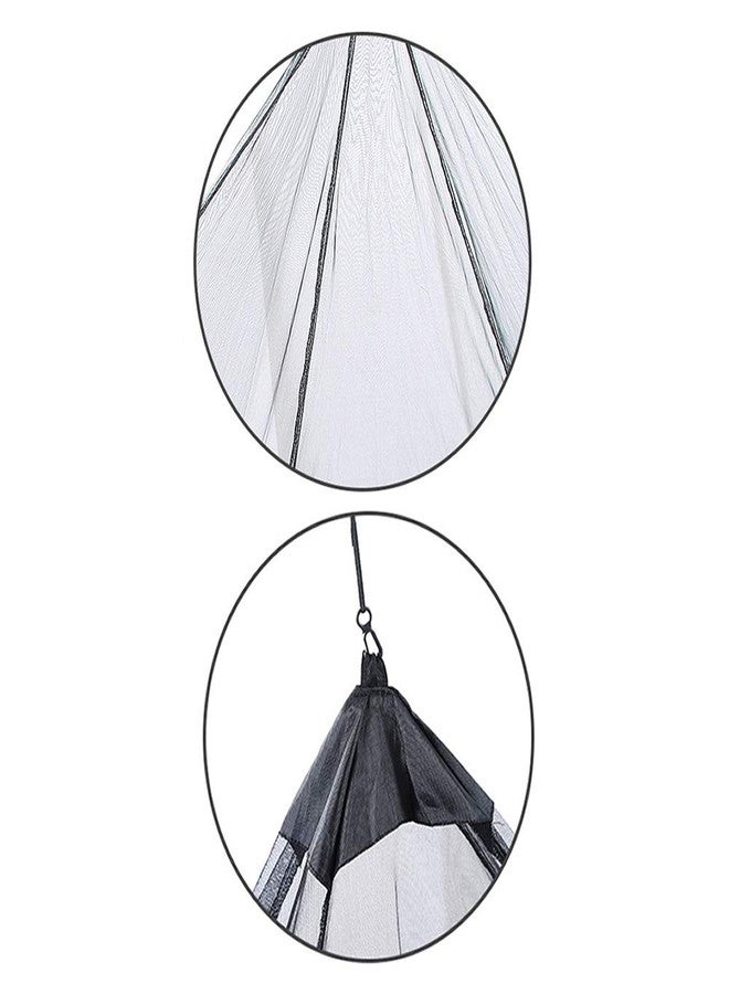 DENPETEC شبكة ناموسية دينبيتيك لسرير التخييم مدمجة وخفيفة الوزن مع حقيبة حمل، للتخييم، الفراش، الفناء - Image 3