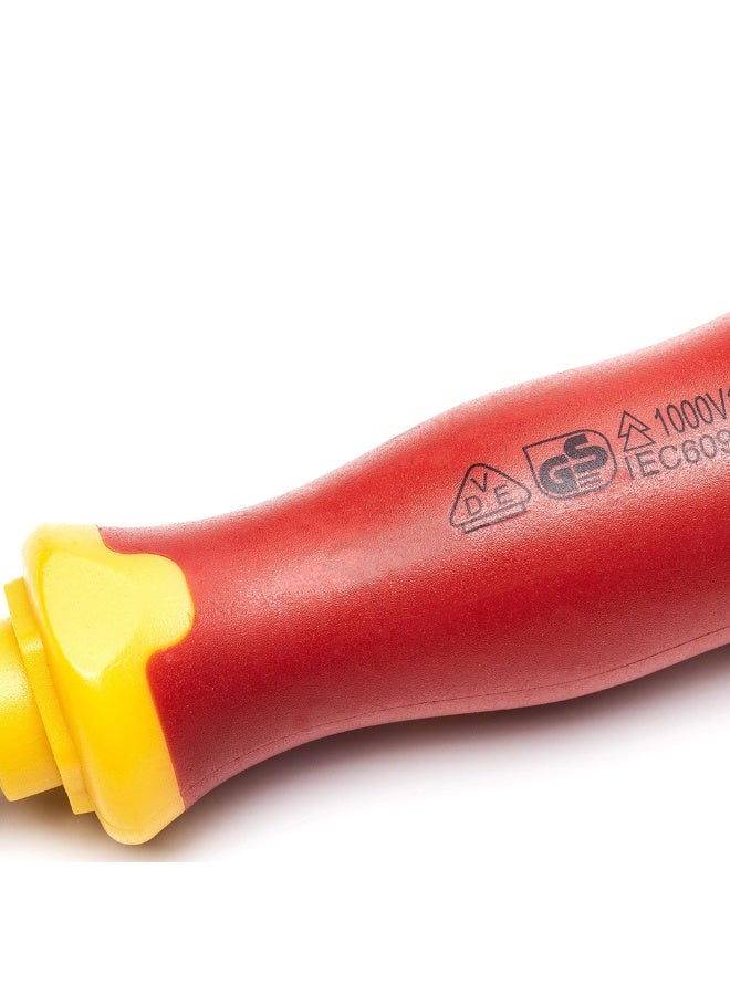 SATA ST61323SC T-Series Slotted 4.0 x 100mm VDE Insulated Screwdriver - Image 3