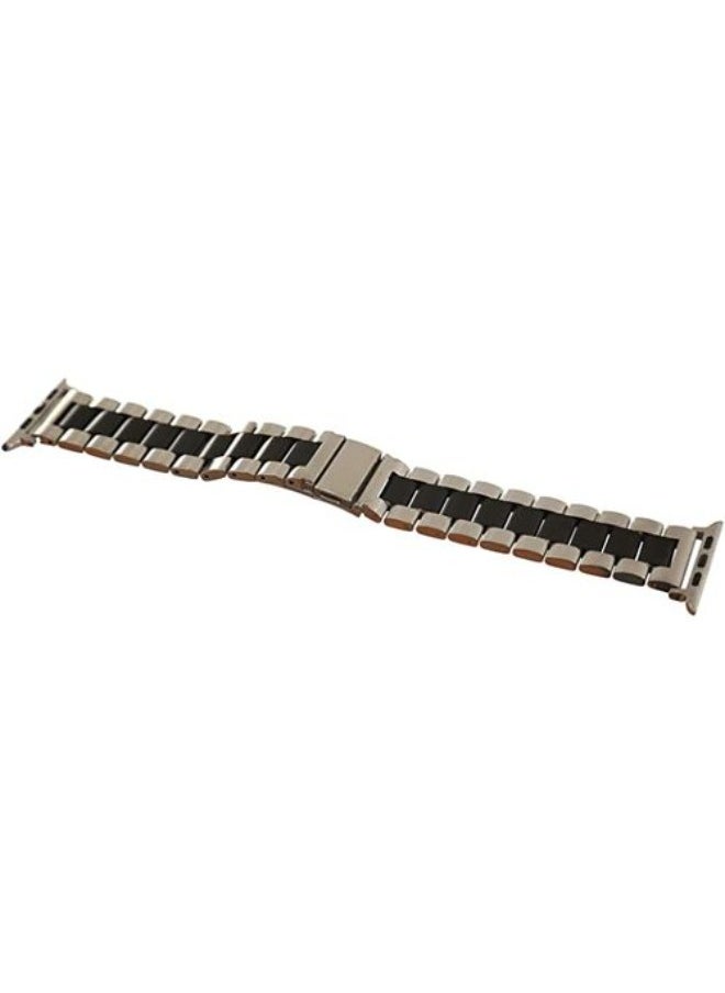 Generic - Active Appeal Stainless Steel Metal Bracelet Watch Band Strap Apple Watch Series Nike+ Sports Edition 44/45mm - Image 1