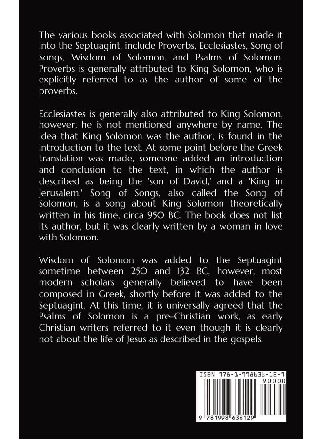 Septuagint - Solomon (17)  - Image 2