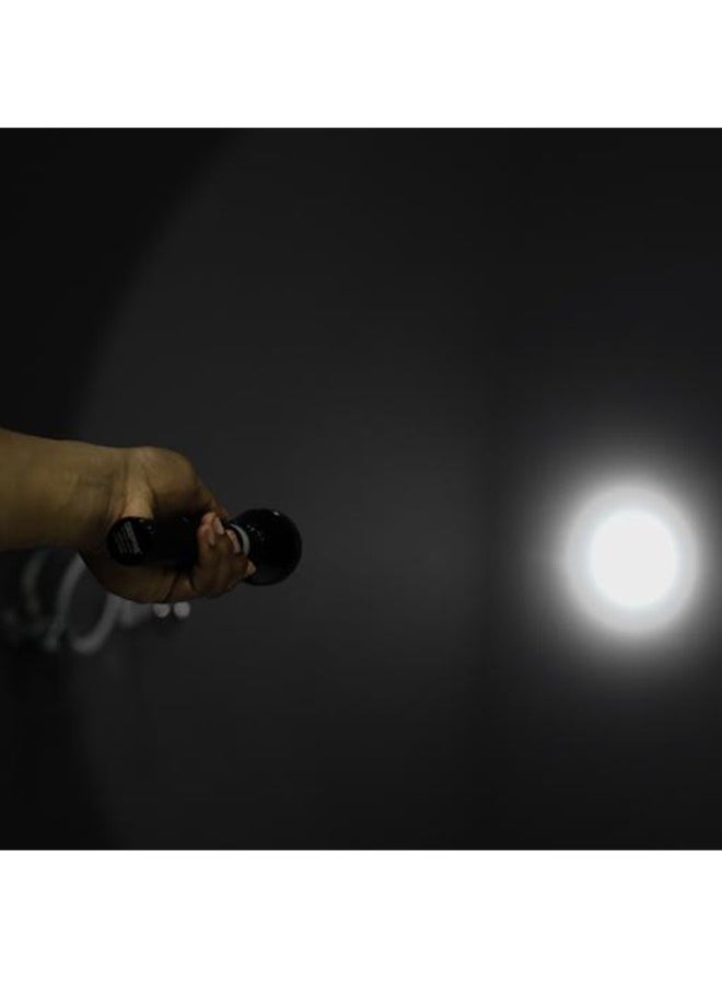 GEEPAS - Rechargeable LED Flashlight - Geepas GFL51031N Rechargeable Led Flashlight - Torch With 2000 Meters Range, Portable Design & 3 Hours Working |Perfect For Camping Bicycle Hiking Emergency, - Image 1