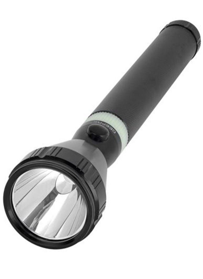 GEEPAS - Rechargeable LED Flashlight - Geepas GFL51031N Rechargeable Led Flashlight - Torch With 2000 Meters Range, Portable Design & 3 Hours Working |Perfect For Camping Bicycle Hiking Emergency, - Image 1
