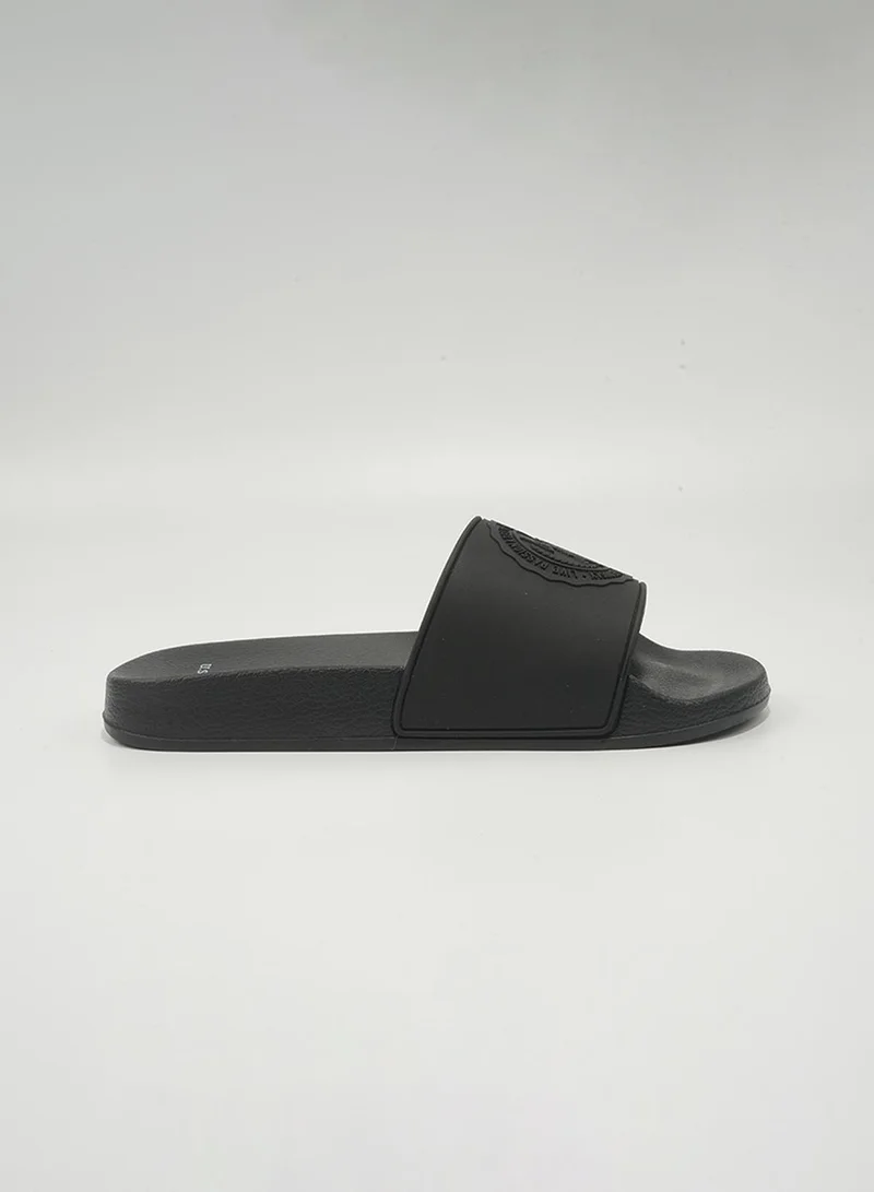 U.S. Polo Assn. black U.S. Polo Assn. Seth Women's Slip-On Comfortable Casual Everyday Slide Sandals - Black for Women | Best Price UAE