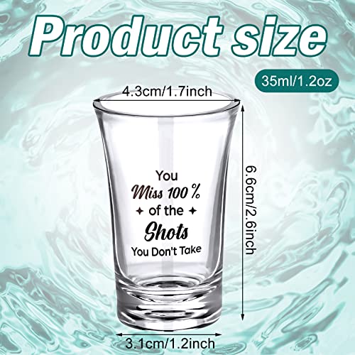 Skyley 24 Pcs Funny Shot Glasses for Adult Acrylic Party Shot Glasses 1.2 Ounce Mini Cup Party Favors Guests Mini Cup Bulk for Guests Adult Birthday Drinking Gifts Supplies - Image 2