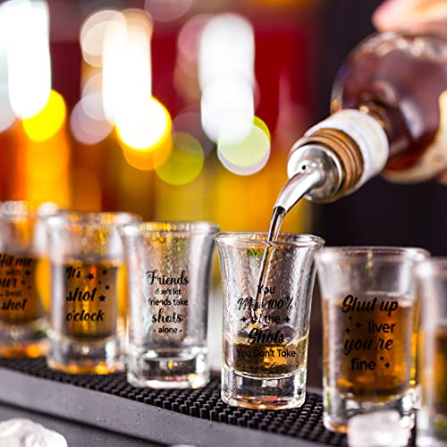 Skyley 24 Pcs Funny Shot Glasses for Adult Acrylic Party Shot Glasses 1.2 Ounce Mini Cup Party Favors Guests Mini Cup Bulk for Guests Adult Birthday Drinking Gifts Supplies - Image 5