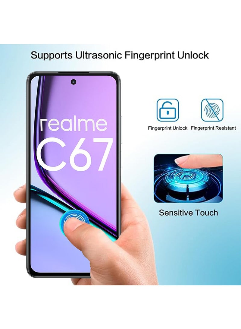 إكس ليفيل 2 حزمة Realme C67 4G تغطية كاملة حامي الشاشة - Image 4