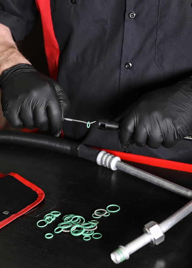 ARES 10034 – Mini Hook and Pick Set - 4-Piece Set Includes Angled, Straight, and Full Hooks and Picks - Hardened Steel Shafts - Easily Remove Hoses, O-Rings, and Gaskets - Image 5