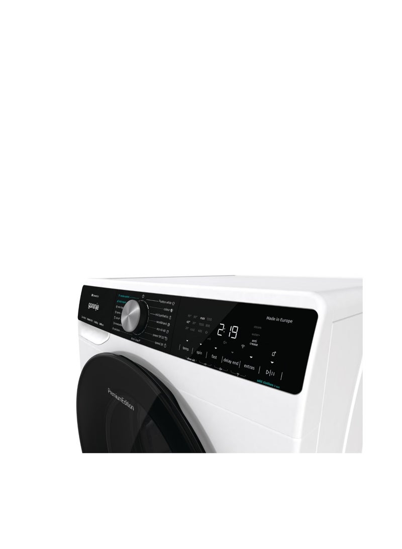 Gorenje Washing Machine Front Load 15 Programs Inverter 1400 RPM Connect Life Air Dry 10.5 kg WNS1X4ARTWIFI White - Image 3