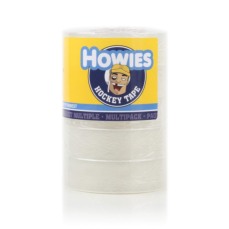 Howies Hockey Tape 5 Roll Pack of Hockey Shin Pad Tape (Clear (5)) - Image 1