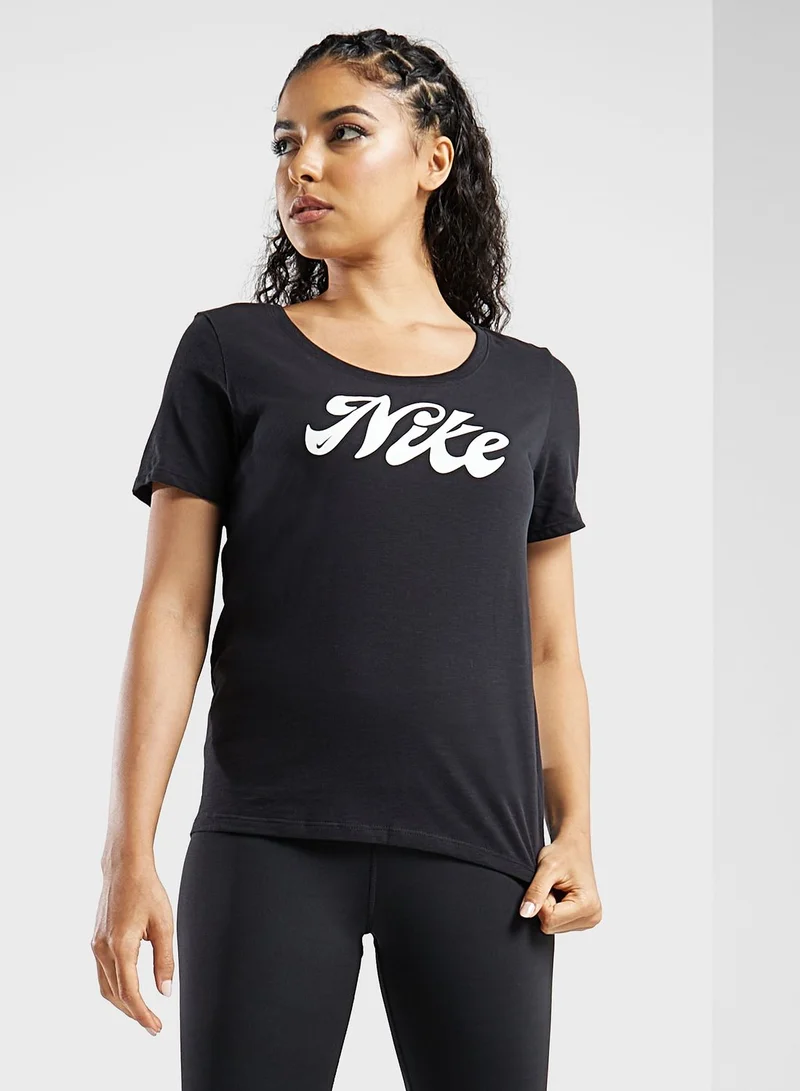 Nike Dri-Fit Script T-Shirt