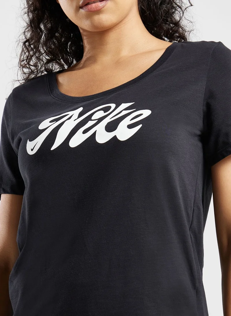 Nike Dri-Fit Script T-Shirt