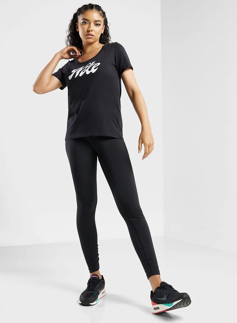 Nike Dri-Fit Script T-Shirt