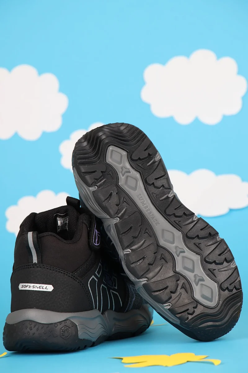 LUMBERJACK Raptor Waterproof Non-Slip Sole Velcro Kids Boots