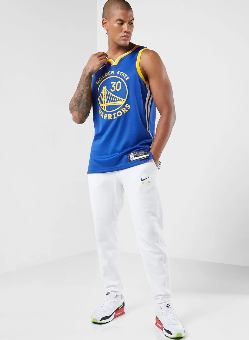 Nike RUSH BLUE/(CURRY STEPHEN) 22 Golden State Warriors Dri-FIT Swingman Jersey Icon for Men | Best Price UAE