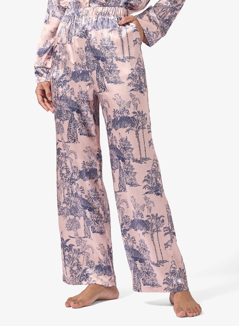 Ginger Resort Button Down Shirt & Pyjama Set - Image 4