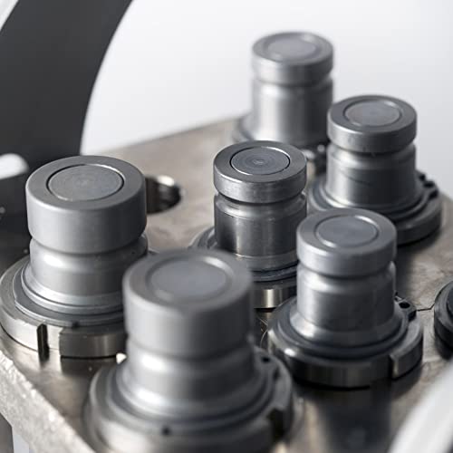 OKBA Skid Steer Bobcat Kubota Flat Face Hydraulic Quick Connect Couplers with 1/2" ISO 16028 Body + 1/2" SAE (3/4"-16 ORB) Thread - Image 4