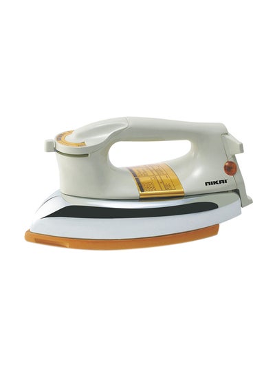 NIKAI Heavy Iron With Golden Teflon Coated Soleplate Overheating Protection 1200 W NDI724X White