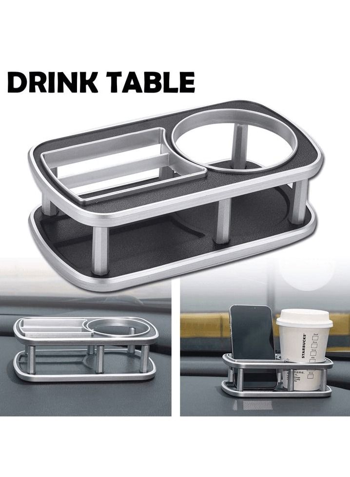 Car Bottle Drink Holder Table Visiting Card Holder Drink Table, 1 Pcs  - Image 1