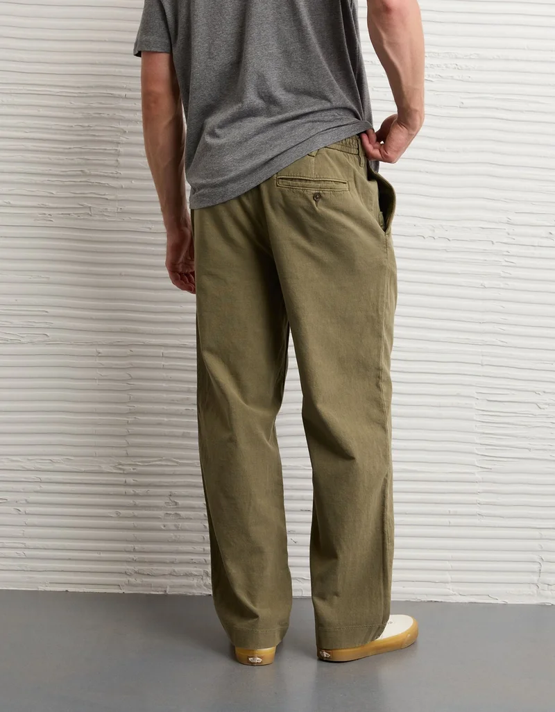 American Eagle AE Loose Pleated Trouser Pant