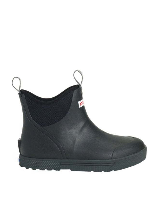 Xtratuf Men's Wheelhouse 6 Inch Ankle Deck Boot, Black, Size 13 - Image 1