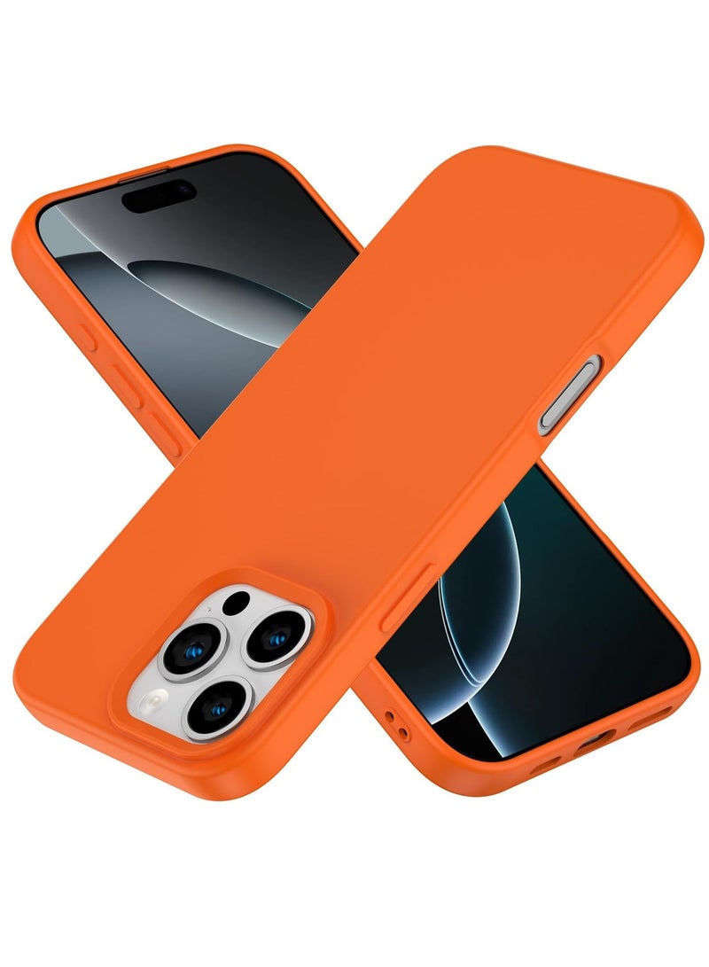 MIGOFAST Designed for iPhone 16 Pro Max Case Silicone Ultra Slim Shockproof Phone Case with Soft Anti-Scratch Microfiber Lining Enhanced Camera Protection Phone Case for 16 Pro Max - Image 1