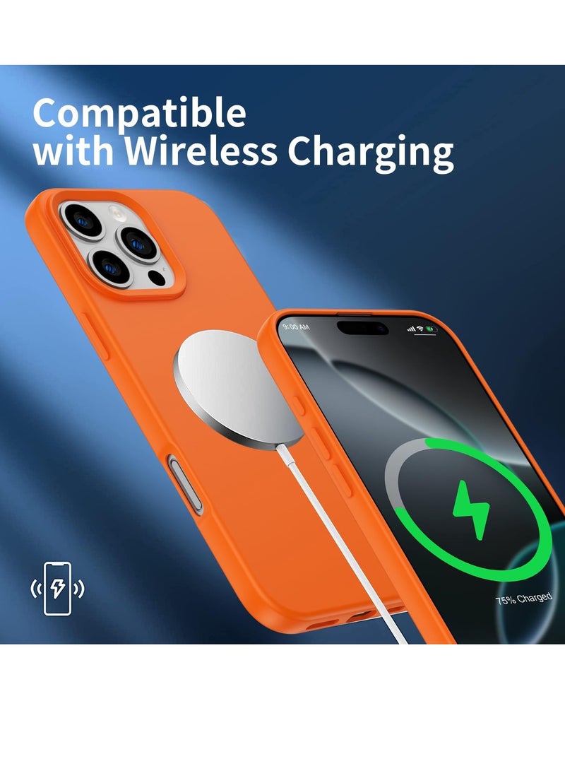 MIGOFAST Designed for iPhone 16 Pro Max Case Silicone Ultra Slim Shockproof Phone Case with Soft Anti-Scratch Microfiber Lining Enhanced Camera Protection Phone Case for 16 Pro Max - Image 3