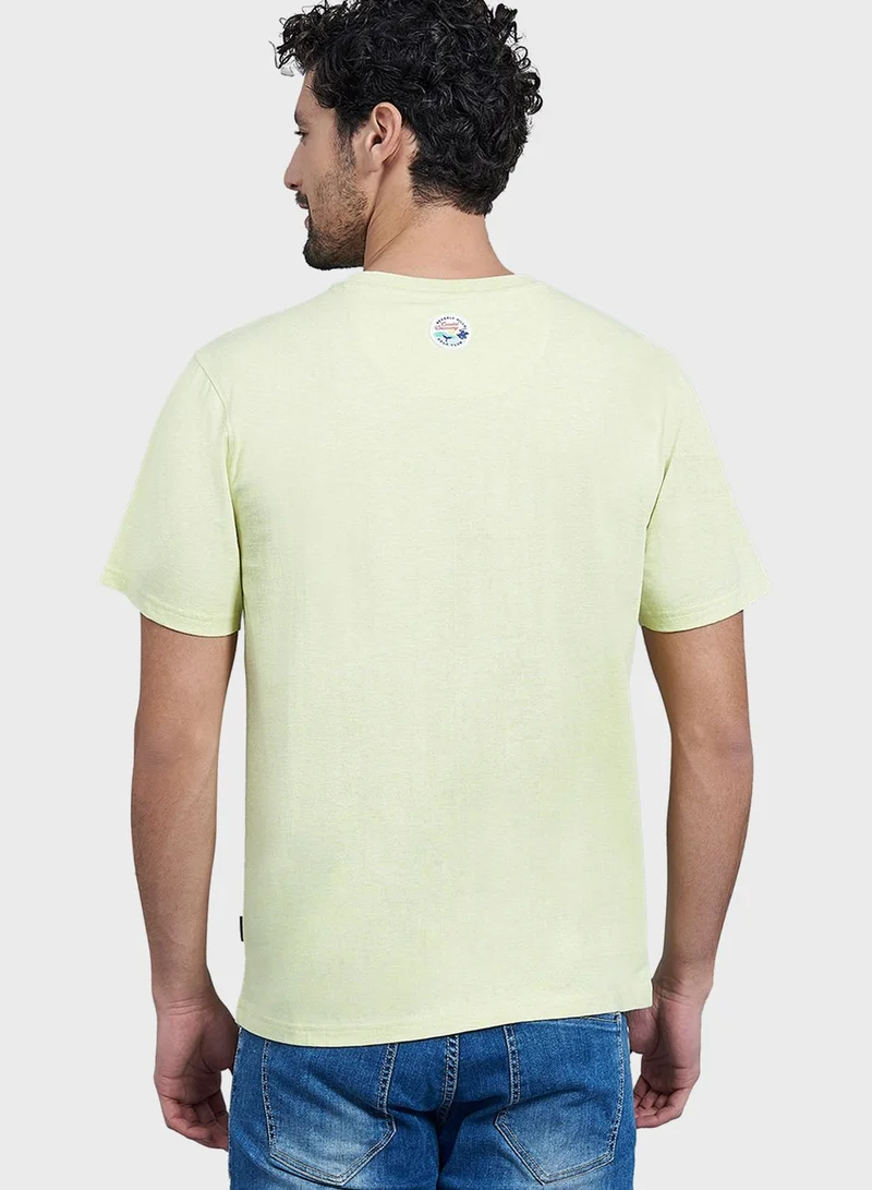 BEVERLY HILLS POLO CLUB Graphic Crew Neck T-Shirt