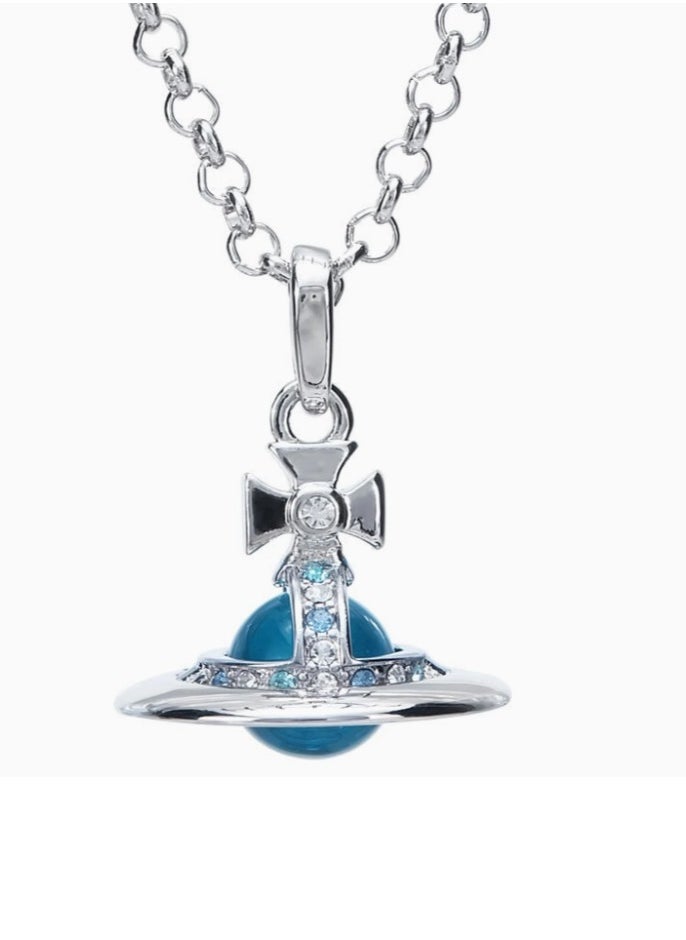 Vivienne Westwood Vivienne Westwood Medium  10MM ORB Classic Saturn Pendant Necklace  - Image 2