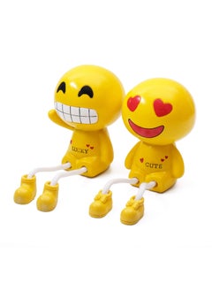 STORE 2508 Store2508 Polyresin Showpiece Figurine MB593 (Multicolour_12 Cm) Yellow.  - Image 2