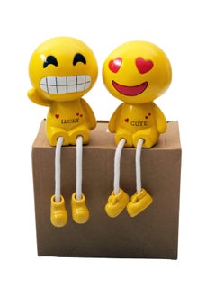 STORE 2508 Store2508 Polyresin Showpiece Figurine MB593 (Multicolour_12 Cm) Yellow.  - Image 3