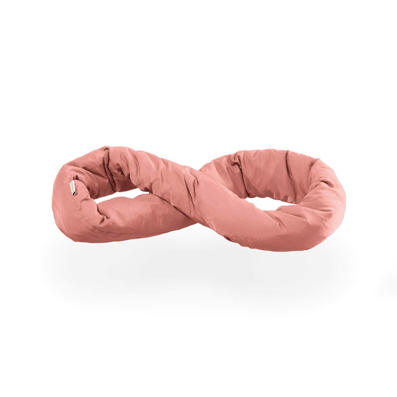 Huzi Huzi Infinity Pillow - Travel Neck Pillow - Versatile Soft 360 Support Scarf - Machine Washable - Home Travel Flight Road Trips (Pink)  - Image 4