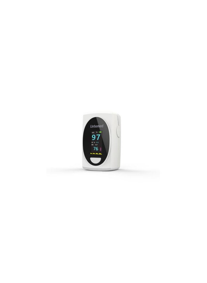 Finger Pulse Oximeter - Blood Oxygen Saturation Monitor Great as SPO2 Pulse Oximeter - Portable Oxygen Sensor