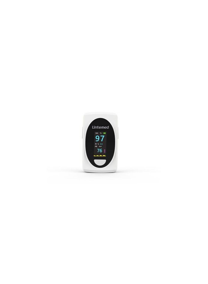 Finger Pulse Oximeter - Blood Oxygen Saturation Monitor Great as SPO2 Pulse Oximeter - Portable Oxygen Sensor