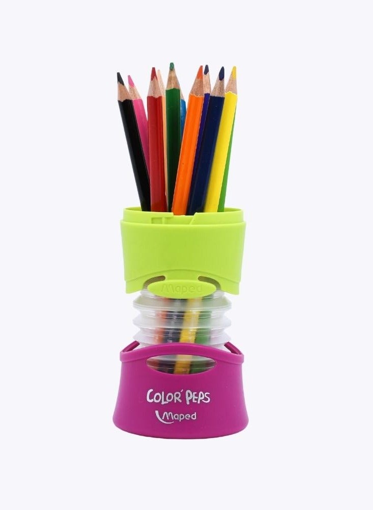 Maped 12-Piece Colour Pencils With Flex Box For Storage Assorted Colours - Image 2