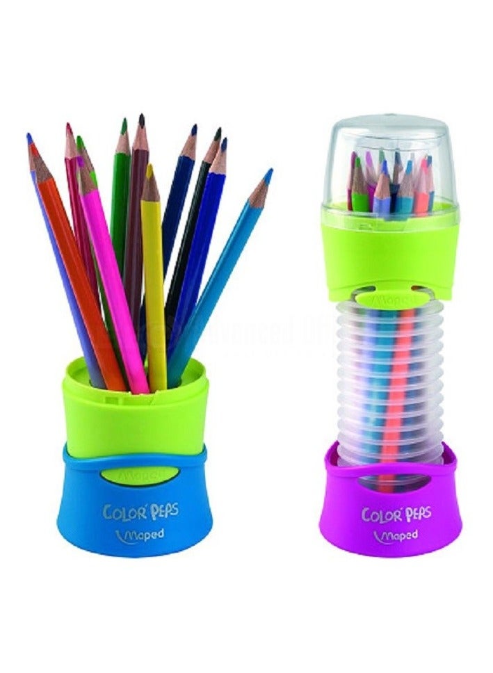 Maped 12-Piece Colour Pencils With Flex Box For Storage Assorted Colours - Image 3