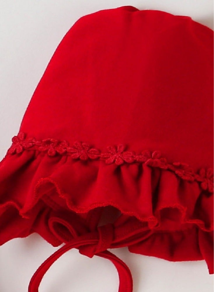 DOOKOO Baby Girl Apparel Set, Cute Baby Jumpsuit, Infant Party Outfit with Hat - Image 3