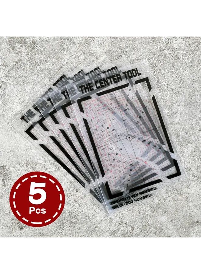 5pcs Card Grading Tool Kit Centering Ruler For Sports TCG PTCG YuGiOh PSA BGS - Image 1