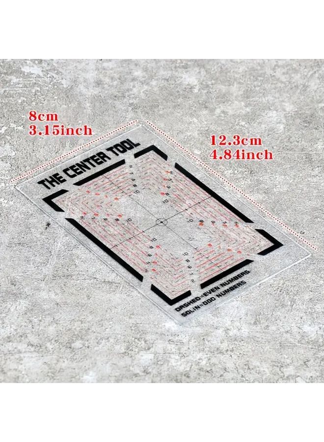 5pcs Card Grading Tool Kit Centering Ruler For Sports TCG PTCG YuGiOh PSA BGS - Image 3