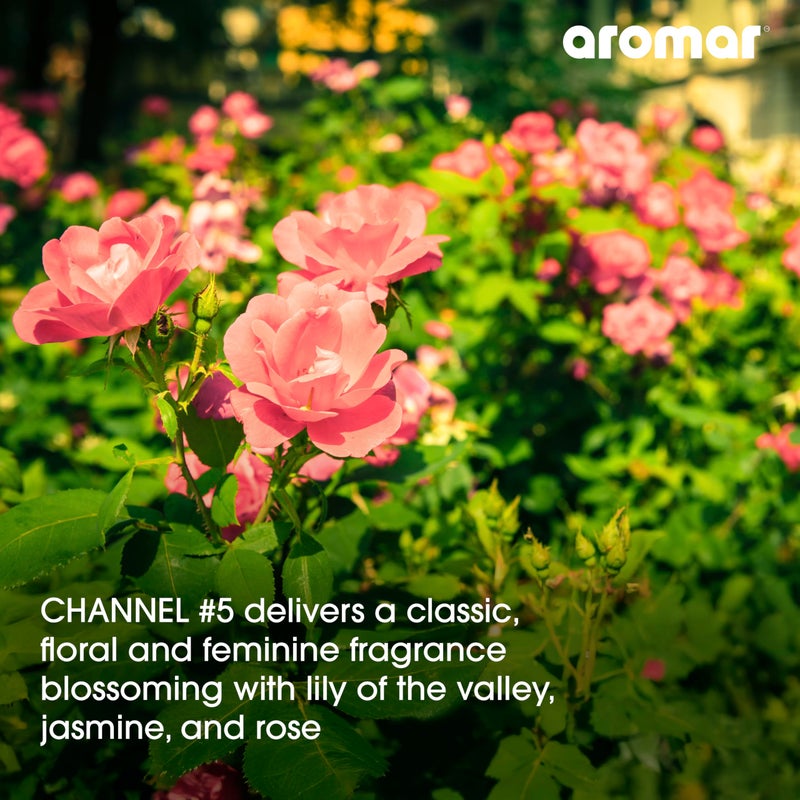 AROMAR Premium Fragrance Oil, Long-Lasting, Refreshing Uplifting Aroma for Aromatherapy, Relaxation & Household Uses. Channel #5 8oz - Image 3