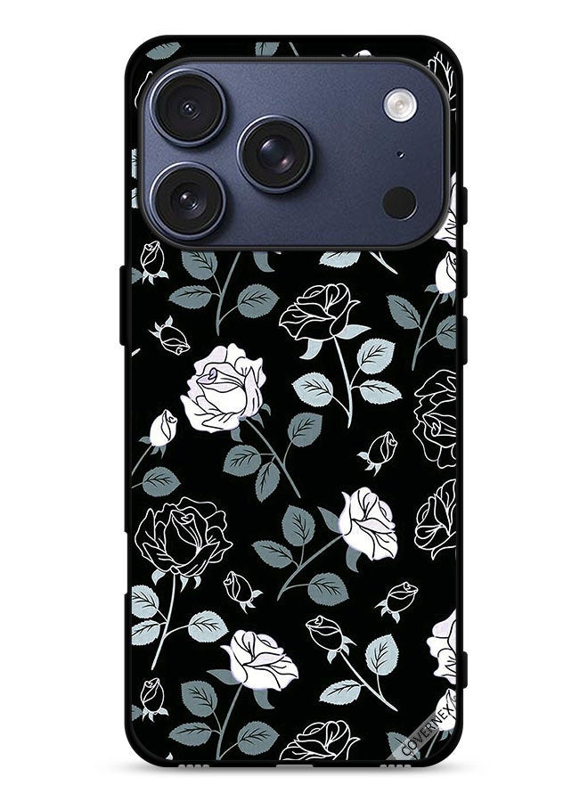 Covernex Apple iPhone 17 Pro Protective Case Cover Floral Pattern - Image 1