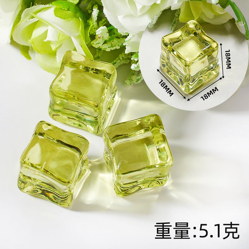 Starry Sky Glitter Luminous Ice Block Blind Bag Trembles Live Broadcast Room Net Red Products To Touch Color Square - Image 1