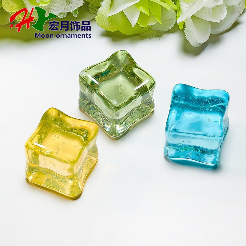 Starry Sky Glitter Luminous Ice Block Blind Bag Trembles Live Broadcast Room Net Red Products To Touch Color Square - Image 4