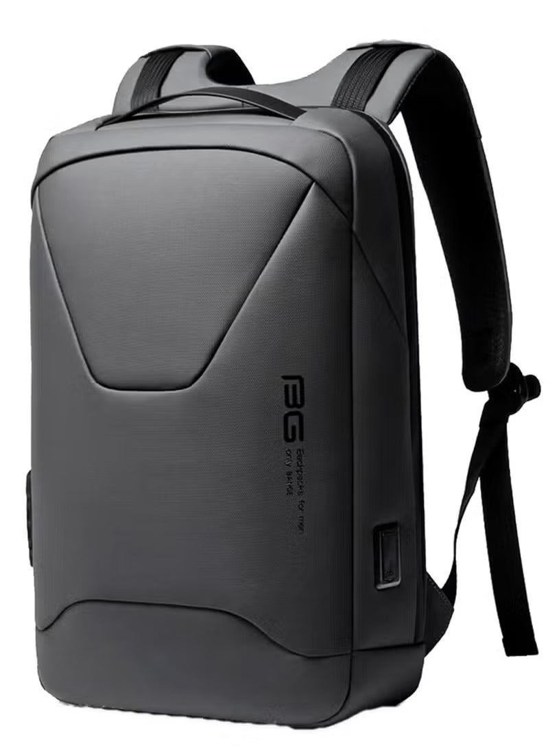 بانجي حقيبة ظهر للسفر مقاومة للماء، حقيبة ظهر محمولة معتمدة من شركات الطيران للسفر الدولي، حقيبة ظهر متينة مضادة للسرقة ومقاومة للماء مع منفذ شحن USB خارجي، حقيبة ظهر للسفر في عطلة نهاية الأسبوع للجنسين... - Image 1