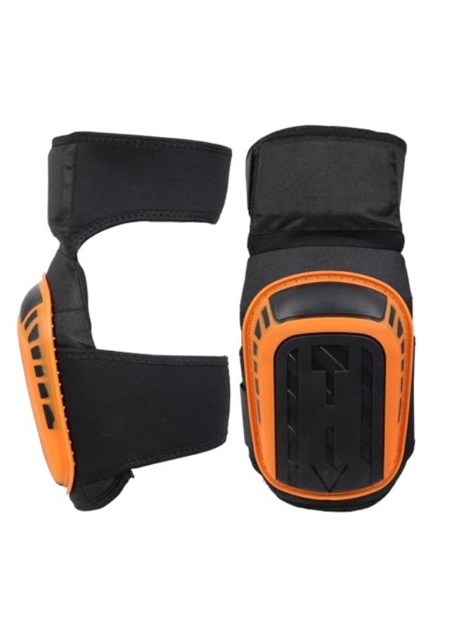 KASTWAVE KASTWAVE Knee Pads For Men, Work Heavy Duty Pad For Construction, Tiling, Gardening, Flooring install Extra Gel and Cushion Support Long Kneeling Anti-Slip Stretchable Thigh Straps-1 Pair  - Image 1