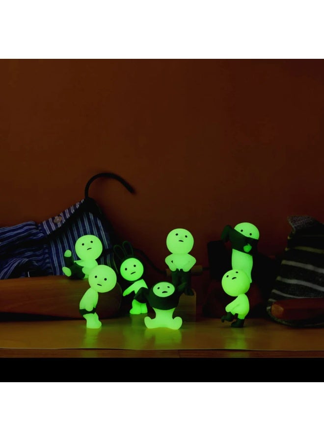 Smiski [1pc - High Quality] Smiski Dressing Series Glow-in-the-Dark Creature (Blind Box Edition) - Image 4